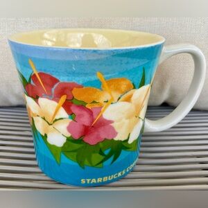 Starbucks Hawaii Floral Mug, 2010